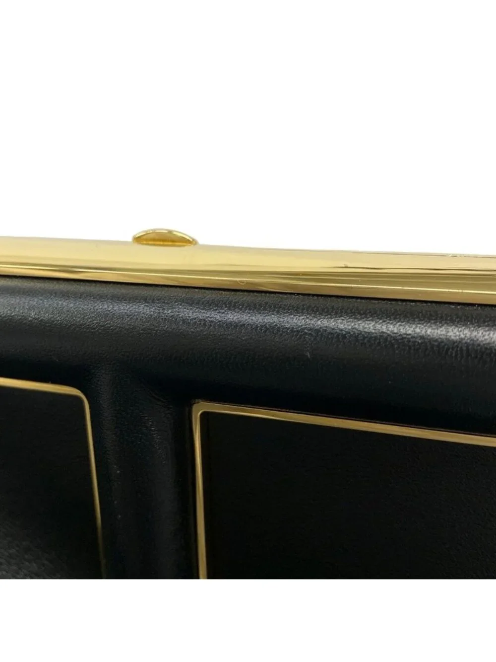 Fendi Clutch Fast Black Leather